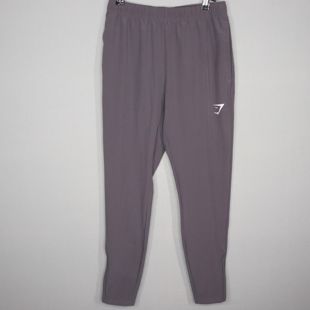 Gymshark Training Woven Pants Womens XS Gray Windbreaker Athletic Lightweight